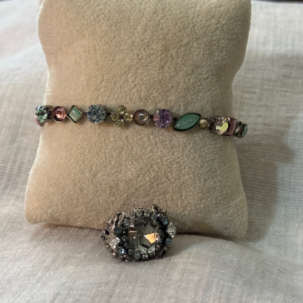 SORELLI CRYSTAL BRACELET AND RING - Picture 3 of 5
